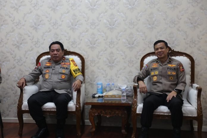 Tim Was Ops Itwasum Mabes Polri melaksanakan kunjungan kerja ke Mapolda Bali dalam kegiatan pengawasan Operasi Mantap Brata Agung 2024