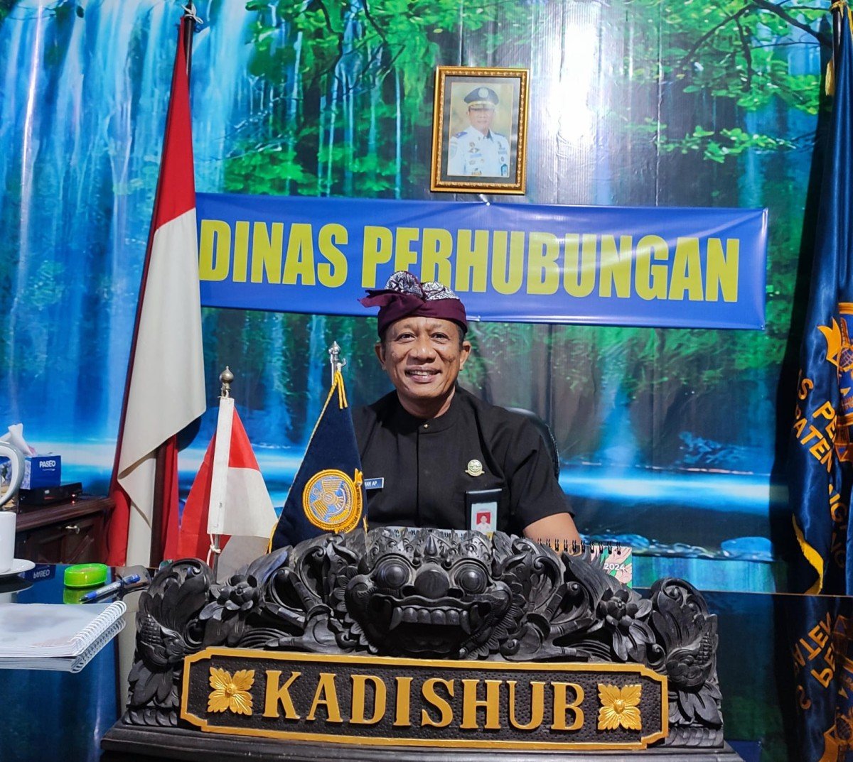 Kepala Dinas Perhubungan Gede Gunawan Adnyana Putra
