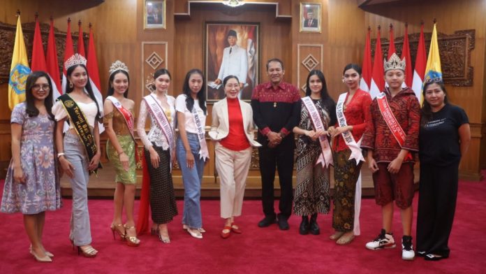 Dukung Puteri Bali, Ida Mahendra Jaya Turut Nobar Grand Final Puteri Indonesia 2024