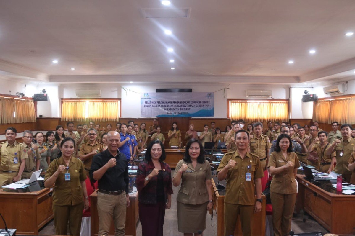 Pelatihan PPRG, Pemkab Buleleng Galang Komitmen Kesenjangan Gender