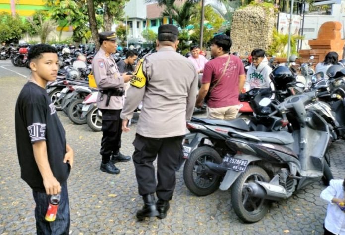 Hari Raya Isa Almasih, Polsek Kuta Selatan Gelar Pengamanan