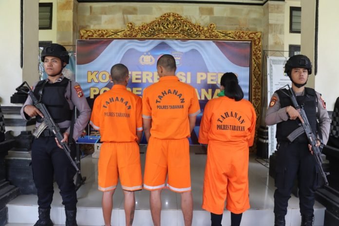 Polres Tabanan Berhasil Ungkap Sindikat Pencurian Mobil dalam Operasi Sikat Agung 2024