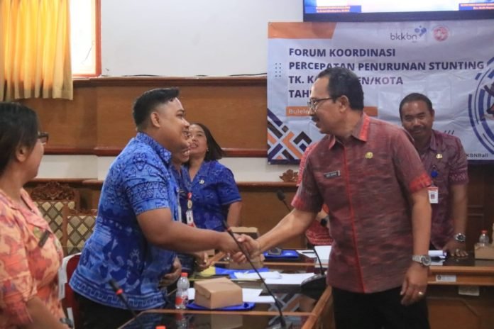 Satukan Persepsi, Sekda Buleleng Tekankan Percepatan Penurunan Stunting dengan Peningkatan Gizi