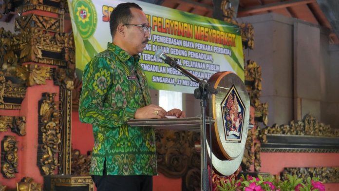 Sekda Buleleng Dorong Perbekel dan Lurah dalam Mendukung Program Prodeo PN Singaraja