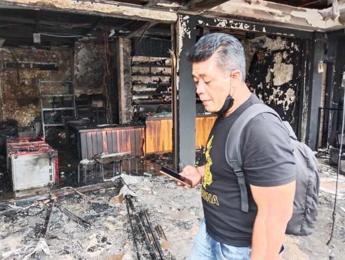 Toko Vape di Denpasar Terbakar, Diduga Akibat Mesin Show Case Meledak