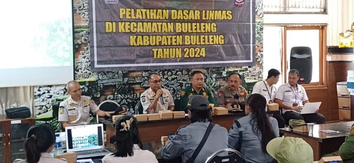 Satpol PP Buleleng Gelar Perekrutan dan Pelatihan Dasar Satlinmas di Kecamatan