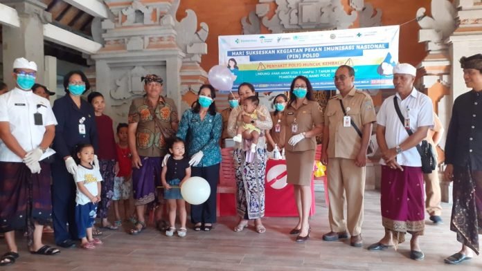 Kabupaten Gianyar Gelar Pencanangan PIN Polio untuk Tingkatkan Herd Immunity