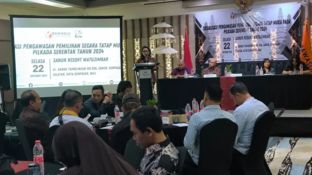 Badan Pengawas Pemilu (Bawaslu) Kota Denpasar, Bali, kembali mengingatkan tim pemenangan Pasangan Calon Wali Kota dan Wakil Wali Kota Denpasar untuk mematuhi berbagai aturan dalam tahapan kampanye Pilkada Serentak 2024.