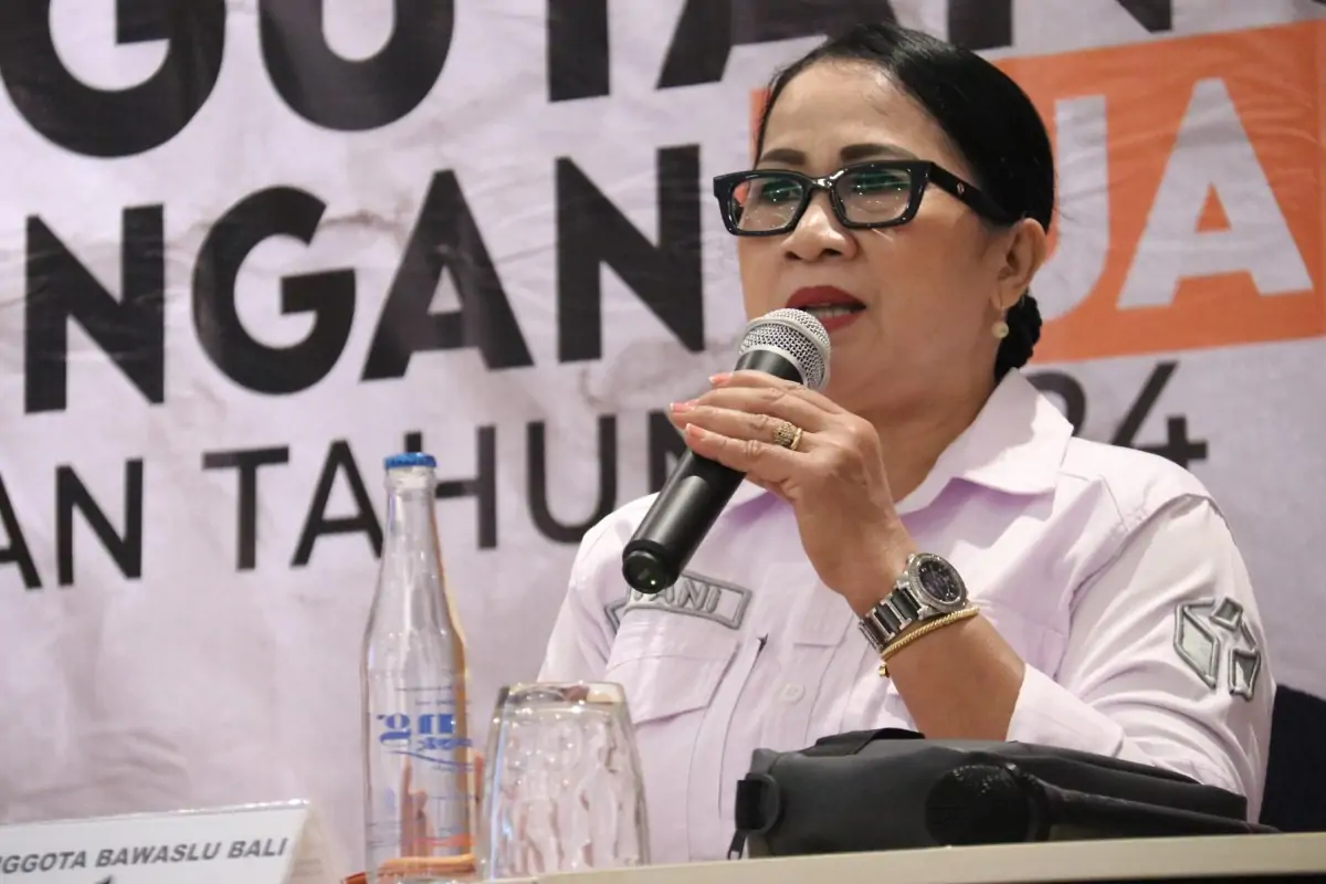 Koordinator Divisi Pencegahan, Partisipasi Masyarakat, dan Hubungan Masyarakat Bawaslu Bali, Ketut Ariyani