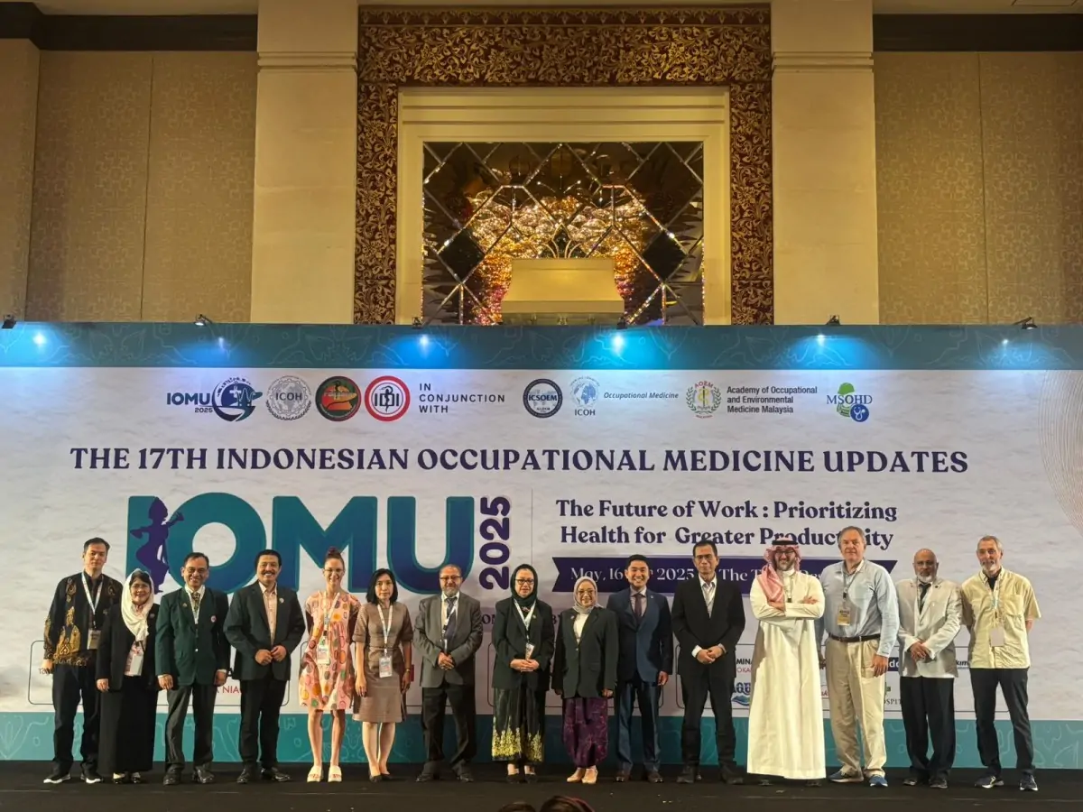 IOMU 2025 Sukses Digelar di Bali, PERDOKI Mantapkan Peran Indonesia dalam Kesehatan Kerja Global