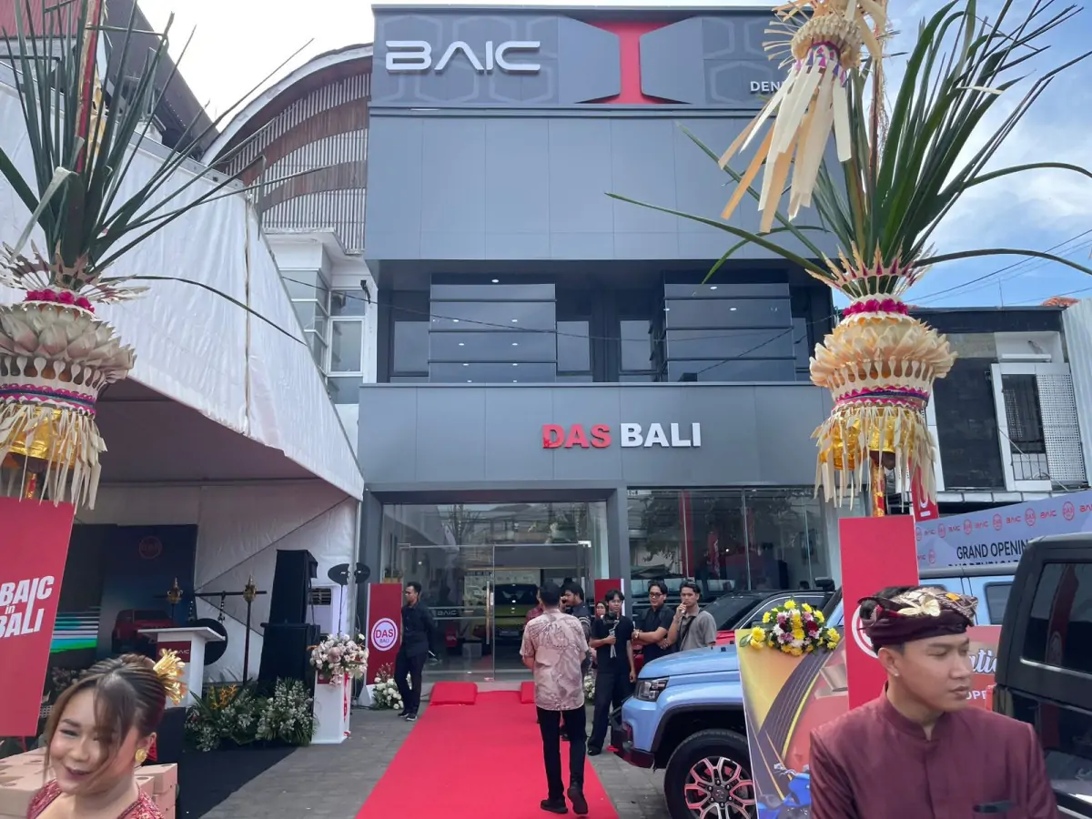 BAIC Resmikan Dealer di Denpasar, Perluas Jaringan di Indonesia