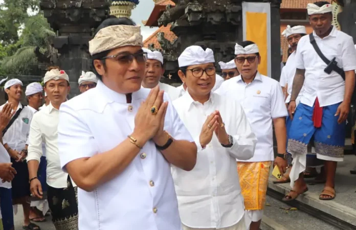 Pemkab Badung Komit Dukung Pelestarian Adat Lewat Bantuan Upacara di Petang