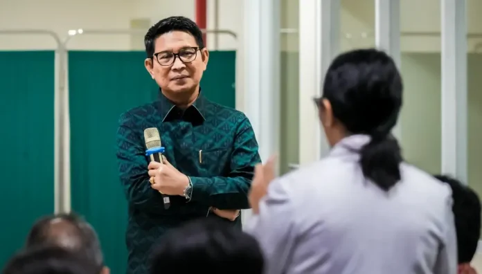 Komit Tingkatkan Mutu Layanan, Bupati Adi Arnawa Tekankan Disiplin Kinerja di RSD Mangusada