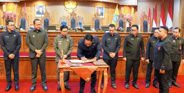 Pemerintah Kabupaten Badung bersama DPRD Kabupaten Badung menyepakati tiga Rancangan Peraturan Daerah (Ranperda) strategis