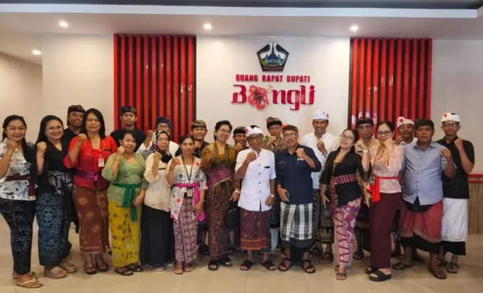 Wakil Bupati Bangli I Wayan Diar menghadiri verifikasi lanjutan KKS 2025 dan optimis Bangli dapat meraih status Swasti Saba Wiwerda berkat kolaborasi semua pihak.