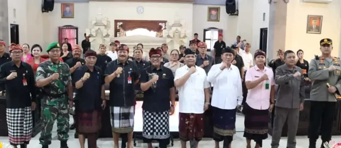 Bupati Tabanan, Dr. I Komang Gede Sanjaya, bersama jajaran DPRD menyetujui empat Ranperda dalam Rapat Paripurna ke-25 Masa Persidangan III