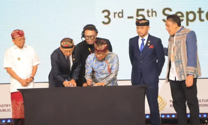 CHANDI Summit 2025 Resmi Dibuka di Bali, Menteri Kebudayaan dan Gubernur Koster Sepakat Perkuat Diplomasi Budaya