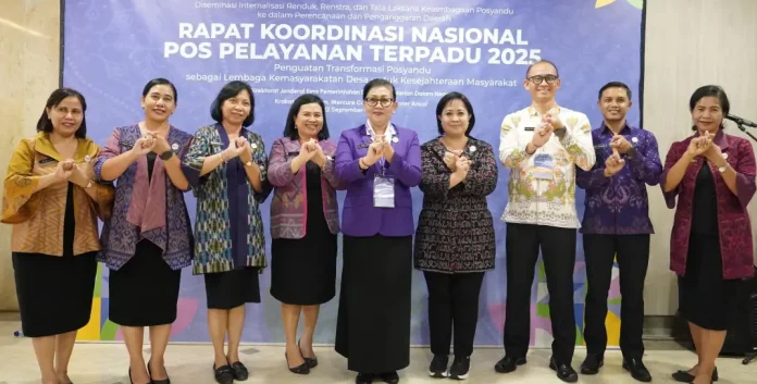Ketua Posyandu Provinsi Bali, Putri Suastini Koster, berhasil membawa Bali Juara III pada Lomba Tim Pembina Posyandu Provinsi Tahun 2025.