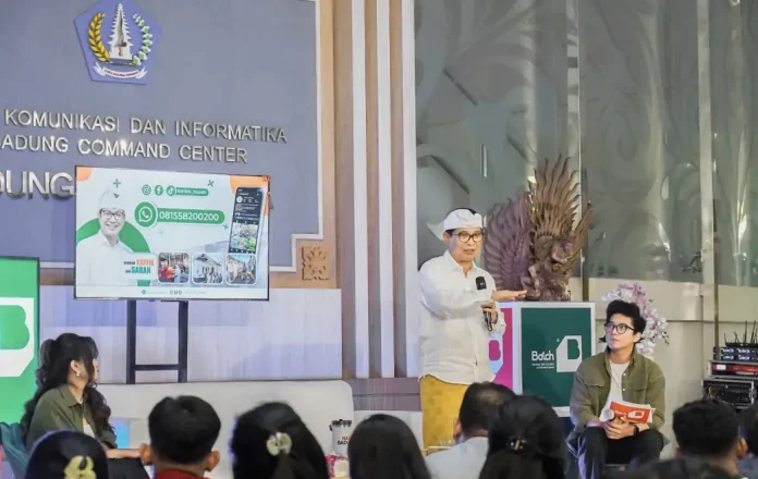Pemerintah Kabupaten Badung menghadirkan ruang kreatif untuk anak muda melalui kegiatan BATCH: Badung Talks Creative and Hetero Space.