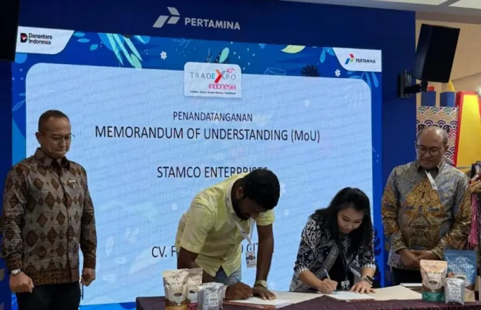 UMKM Binaan Pertamina Patra Niaga Sukses Catatkan MoU Ekspor di Trade Expo Indonesia 2025