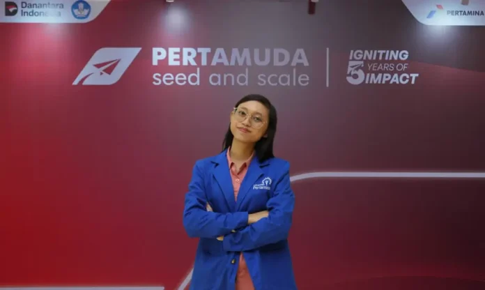 kadek Karina, mahasiswa dari Bali yang lolos ke TOP 40 Pertamuda Seed and Scale 2025