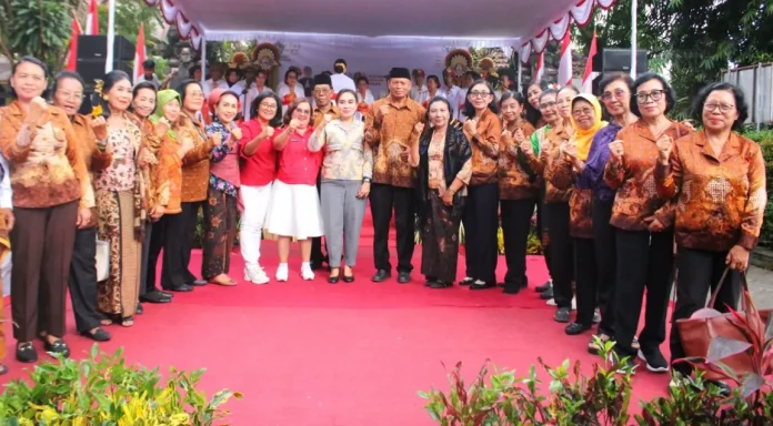 Kegiatan Ramah Tamah Peringatan Hari Pahlawan yang diselenggarakan oleh Pemerintah Kota Denpasar melalui Dinas Sosial, Rabu (12/11/2025).