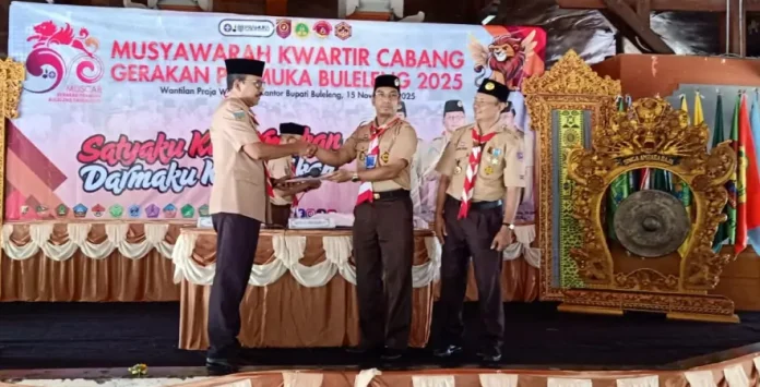 Sekretaris Daerah Kabupaten Buleleng, Gede Suyasa, kembali mendapat mandat sebagai Ketua Kwartir Cabang (Kwarcab) Gerakan Pramuka Buleleng.