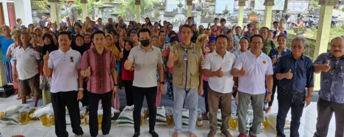 Pemerintah Kabupaten Jembrana kembali menyalurkan Cadangan Pangan Pemerintah (CPP) berupa beras dan minyak goreng kepada keluarga penerima manfaat (KPM)