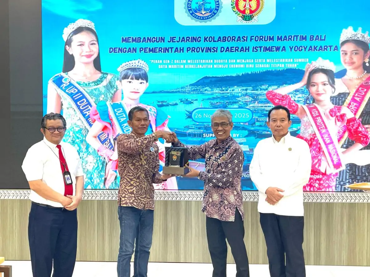 Semangat Laut dari Bali Menyala di Jogja, Pemda DIY Sambut Kids & Duta Maritim Bali