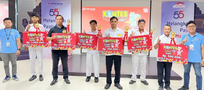 Kompetisi FeVoSH 2026 Regional Bali Rampung, Astra Motor Bali Dorong Kualitas Vokasi SMK