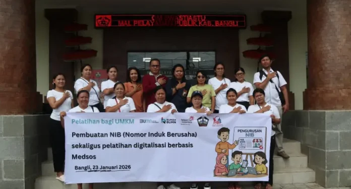 Percepat Transformasi UMKM, DPMPTSP Bangli Bersinergi dengan Rumah BUMN Telkom