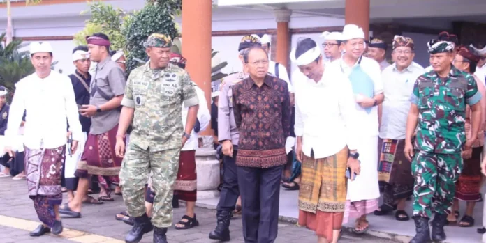 Pengamanan pelaksanaan Ida Bhatara Turun Kabeh 2026 di Pura Agung Besakih dilakukan secara menyeluruh dengan melibatkan ratusan personel gabungan