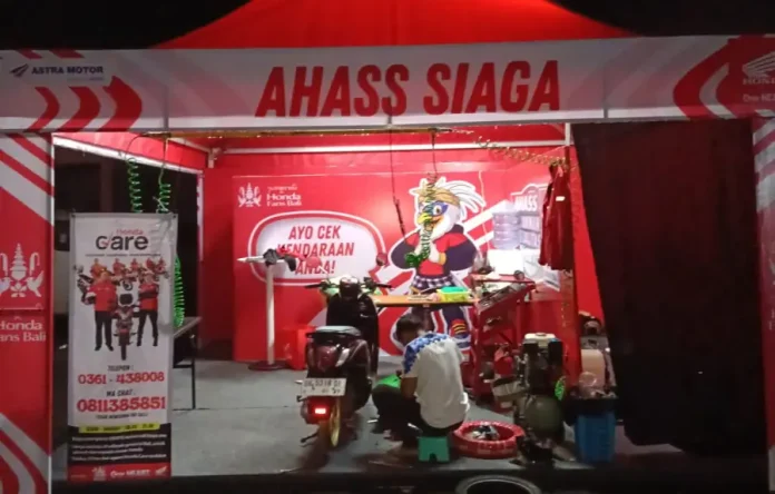 Selama Karya IBTK di Besakih, Astra Motor Bali Hadirkan Layanan Honda Care Nonstop 24 Jam