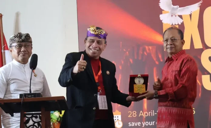 Gubernur Bali Wayan Koster membuka secara resmi kegiatan Doa Puasa Ester Nasional (DOPEN) Tahun 2026 bertema Excellent Spirit