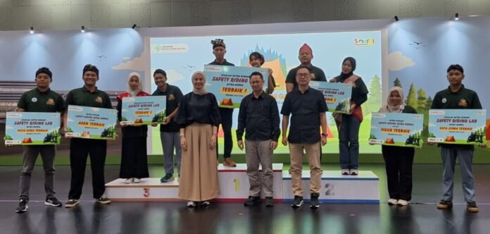 SMAN Bali Mandara Sabet Gelar Sekolah Terbaik Nasional Safety Riding Astra Honda