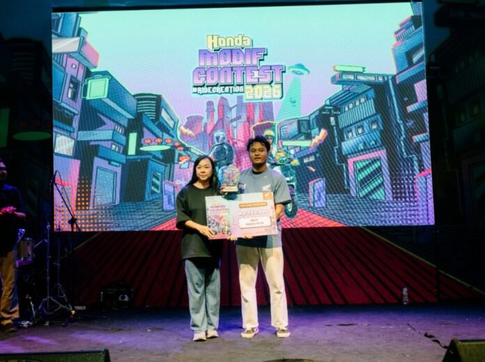 I Kadek Sartika terpilih sebagai “Best Media Pick” HMC 2026 Bali berkat kreativitasnya memodifikasi Honda Vario 110.
