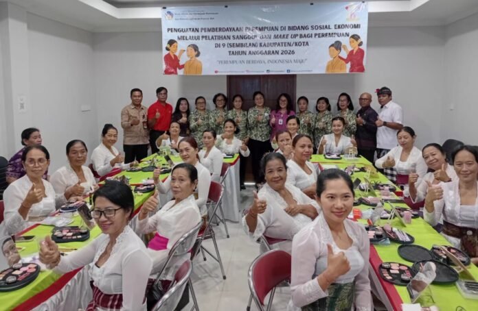 Forum Puspa Bangli menggelar pelatihan sanggul dan make up sebagai upaya meningkatkan keterampilan serta mendorong peluang usaha bagi masyarakat.