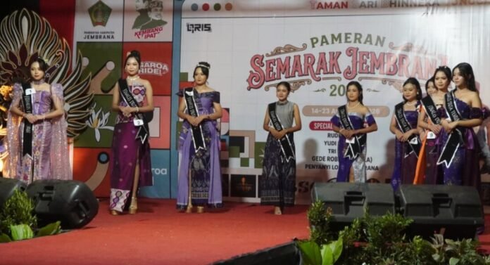 Pemilihan Duta Tenun Jembrana 2026 yang digelar Pemerintah Kabupaten Jembrana melalui Dewan Kerajinan Nasional Daerah (Dekranasda).