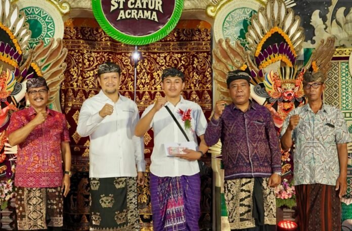 Peringati HUT ke-48 ST Catur Asrama, Wabup Badung Ajak Pemuda Isi Masa Muda dengan Kegiatan Positif